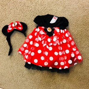 Infant/Baby/Toddler Minnie Mouse Costume 12-18 mos